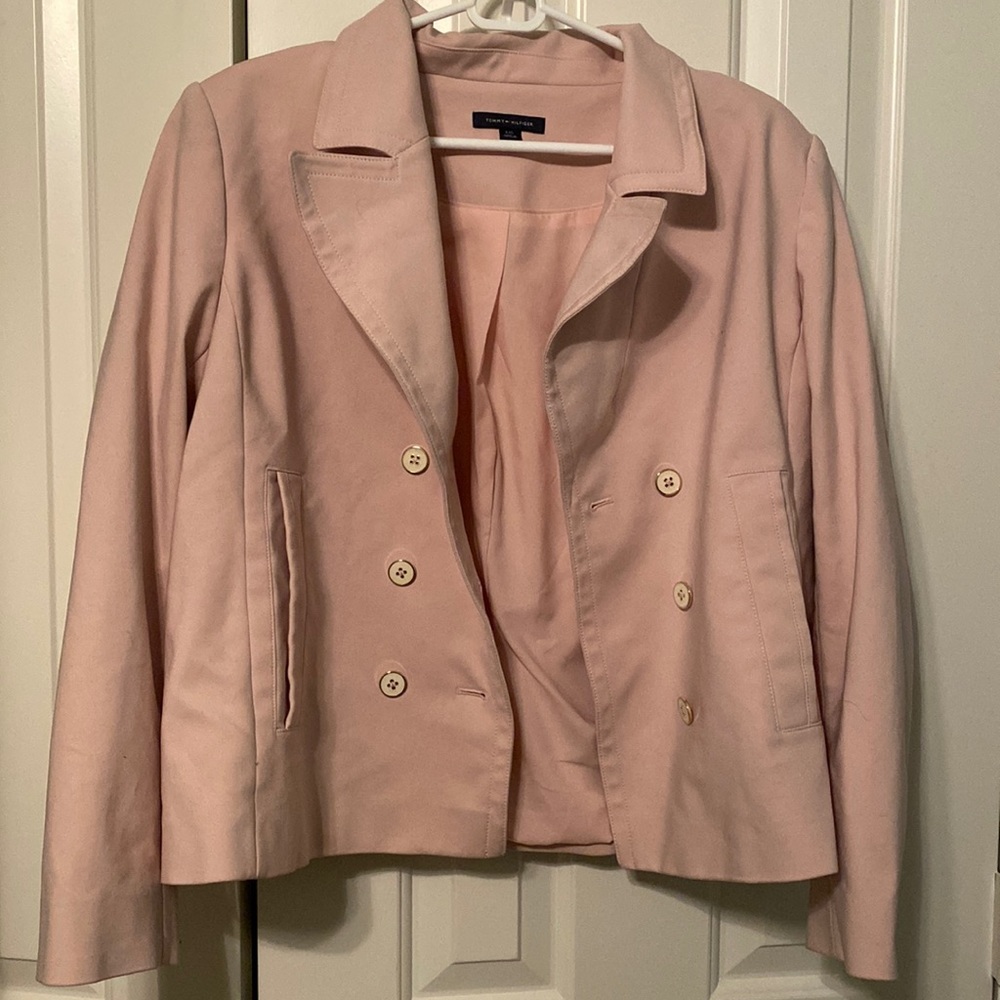 Tommy Hilfiger pink blazer